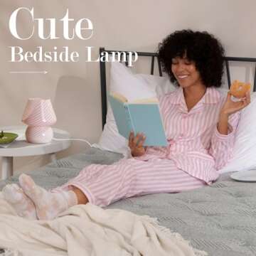 Stylish ONEWISH Mushroom Lamps Set - Ideal for Gifting