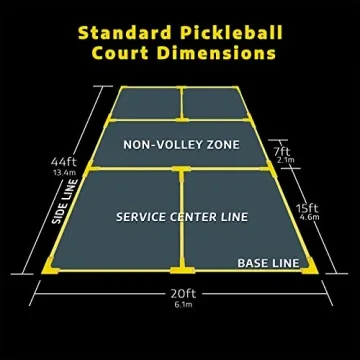 A11N Pickleball Court Marking Kit for Easy Setup