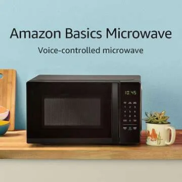 Compact Smart Microwave with Alexa Integration
