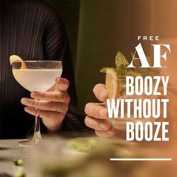 FREE AF Non-Alcoholic Tasting Pack, Ready to Drink, Random Assortment of Classic Mocktails with Afte...