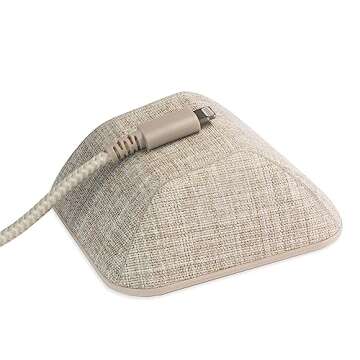 Magnetischer Kabelmanager aus Seide Magnetsockel, Kabel-Organizer fr Ihren Nachttisch