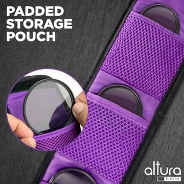 Altura Photo 62mm Lens Filter Kit - Essential for Photographers