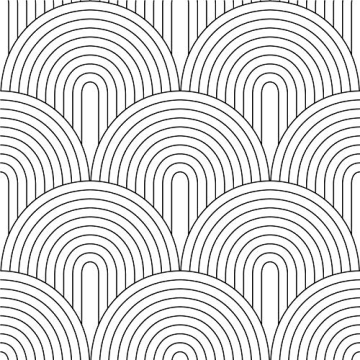 HAOKHOME Abstract Rainbow Wallpaper - Easy Peel & Stick Decor for Modern Homes