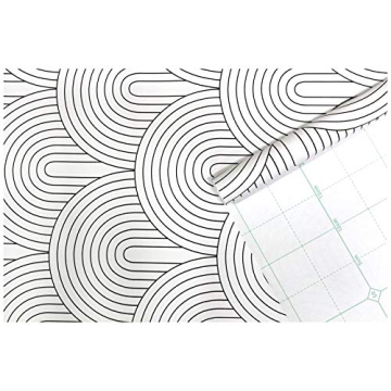 Abstract Rainbow Peel Stick Wallpaper Modern Home Decor