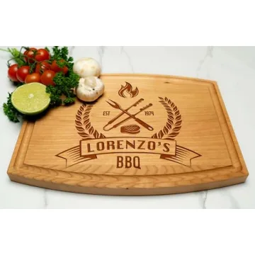 Personalized Dad BBQ Cutting Board Gift for Men