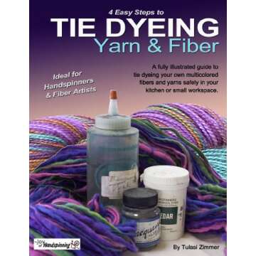 Vibrant Tie Dyeing Yarn & Fiber for Creative Crafting