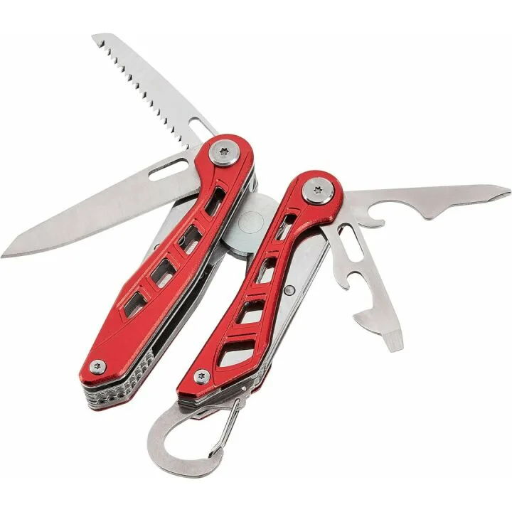 8-in-1 Stainless Steel Multitool with Safety Lock