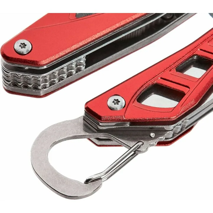 8-in-1 Stainless Steel Multitool with Safety Lock