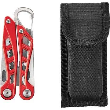 8-in-1 Stainless Steel Multitool with Safety Lock