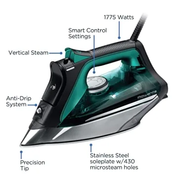 Rowenta Steam Iron for Effortless Ironing with Precision