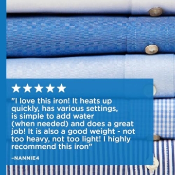 Rowenta Steam Iron for Effortless Ironing with Precision