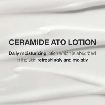 ILLIYOON Ceramide Ato Lotion 528ml(17.85oz) | Daily Moisturizing Lotion for All Skin Types | Deep Moisturizing and Soothing Effect | Korean Skin Care