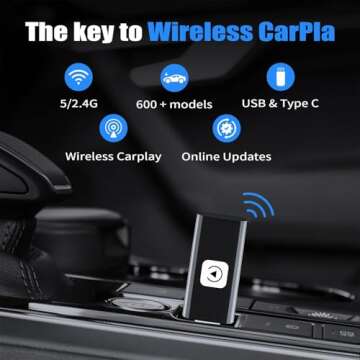 Universal Wireless Carplay Adapter for Effortless Connectivity