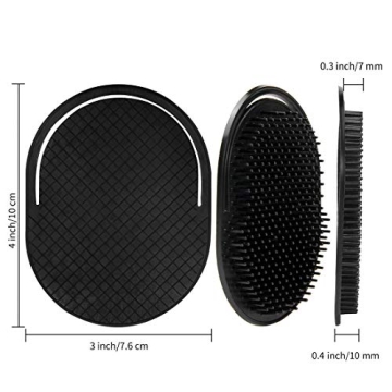 6 Palm Combs for Men and Pets - Portable Hair and Beard Tool