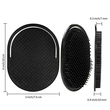 6 Palm Combs for Men and Pets - Portable Hair and Beard Tool