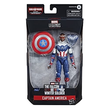 Marvel Legends Sam Wilson Captain America Figure - 6 Inches