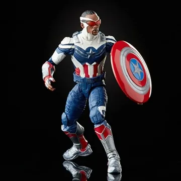 Marvel Legends Sam Wilson Captain America Figure - 6 Inches