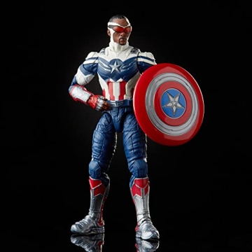 Marvel Legends Sam Wilson Captain America Figure - 6 Inches