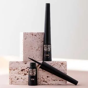 Milani Stay Put Matte Liquid Eyeliner – Long Lasting & Waterproof