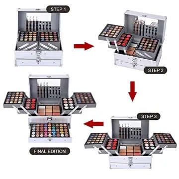UNIFULL 132-Color Makeup Kit for Women & Teens