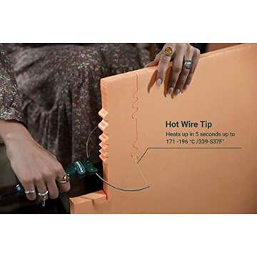 WINONS Hot Wire Foam Cutter, WFC-0001 Polystyrene and Styrofoam Cutter Same as a Hot Knife Foam Cutting Tool-Kit of 3 Tools