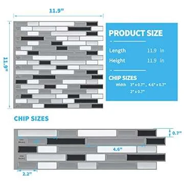 Art3d Peel and Stick Tiles - Stylish & Easy Home Upgrade