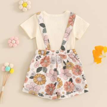 Cutest Toddler Summer Outfit - Lucikamy 3-4 Years