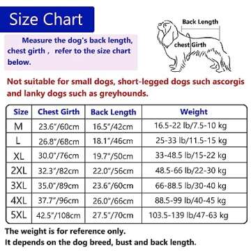 kzrfojy Dog Surgery Recovery Suit Dog Onesie Dog Bodysuit Surgical Suit for Female (Not Need Roll It...