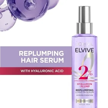 L'Oreal Paris Elvive Hyaluron Plump Hair Serum for Hydration