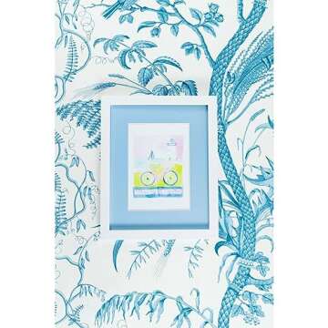 FURBISH Travel Wall Art Print - Martha's Vineyard Matchbook - Aesthetic Wall Decor, Modern Wall Art,...