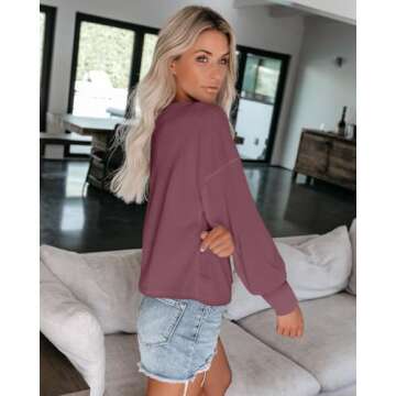 Buy ReachMe Oversized Off Shoulder Tops for Women Online