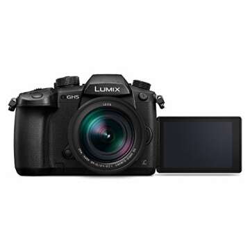 Panasonic LUMIX DC-GH5LEB-K Mirrorless Camera - 12-60mm Leica Lens