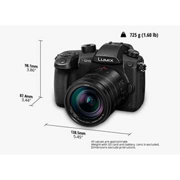 Panasonic LUMIX GH5 with 12-60mm Leica Lens for Professionals