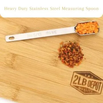 2lbDepot Heavy-Duty 3/4 Teaspoon Measuring Spoon