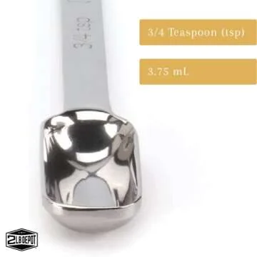 2lbDepot Heavy-Duty 3/4 Teaspoon Measuring Spoon