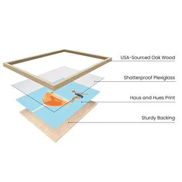 HAUS AND HUES Preppy Bar Wall Art Print - Vintage Cocktail Decor