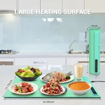 Versatile Electric Warming Tray with 3 Temperature Settings