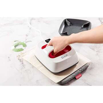 Cricut EasyPress Mat (8" x 10"), Protective Resistant Mat for Heat Press Machines, HTV and Iron On Projects, Heat Press Mat, Compatible with EasyPress 2 Machine,Gray