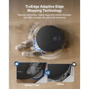 ECOVACS DEEBOT T30S Robot Vacuum and Mop with Smart Features