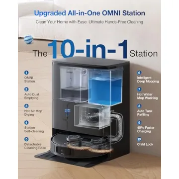 ECOVACS DEEBOT T30S Robot Vacuum and Mop with Smart Features