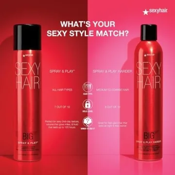 SexyHair Big Spray & Play Hairspray for All Hair Types