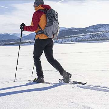 Yukon Charlies Pro Snowshoe Kit for Winter Adventures