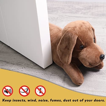 Charming Dog Draft Stopper for Peaceful Homes