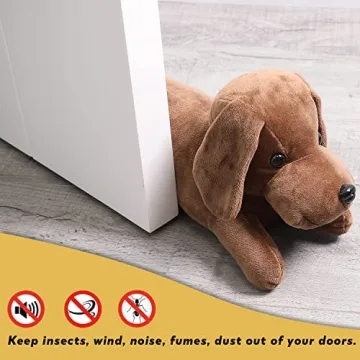Charming Dog Draft Stopper for Peaceful Homes