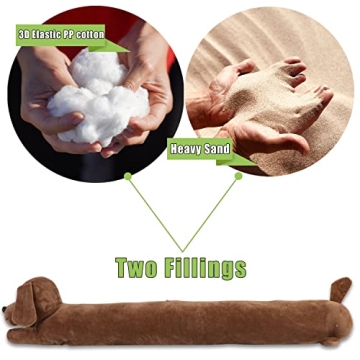Charming Dog Draft Stopper for Peaceful Homes