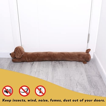 Charming Dog Draft Stopper for Peaceful Homes