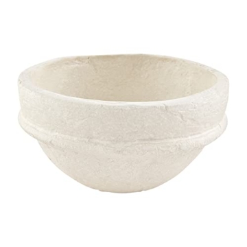 Mud Pie Paper Mache Bowl, Small, Eco-Friendly & Stylish
