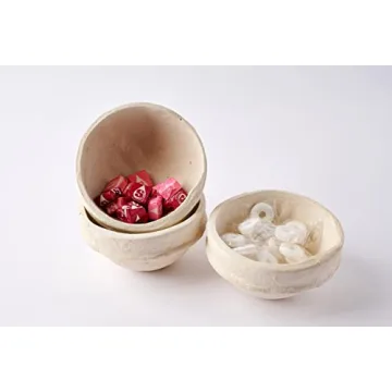 Mud Pie Paper Mache Bowl, Small, Eco-Friendly & Stylish