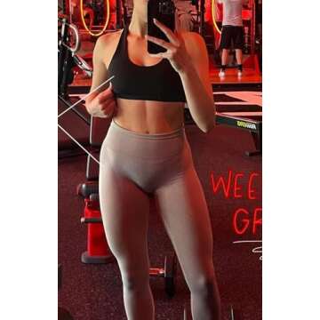 Aoxjox Women's Workout Sports Bras Fitness Backless Padded Halter Bra Yoga Crop Tank Top (Black, Med...