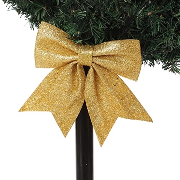 6FT Lighted Crescent Moon Eid Tree for Festive Occasions